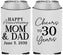 Custom Anniversary Neoprene Can Coolers - Cheers To 30 Years | 80023