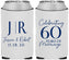 Custom Anniversary Neoprene Can Coolers - 60 Years Of Marriage | 80029