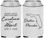 Custom Anniversary Neoprene Can Coolers - 20th Wedding | 80031