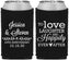 Custom Anniversary Neoprene Can Coolers - 40th Wedding | 80035