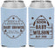 Custom Baby Shower Neoprene Can Coolers - Gender Reveal Buck Or Doe | 90002