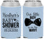 Custom Baby Shower Neoprene Can Coolers - Little Boy Is On The Way | 90005