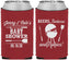 Custom Baby Shower Neoprene Can Coolers - Beers Bbq Babies | 90006