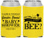 Custom Baby Shower Neoprene Can Coolers - Little Honey Bee | 90018