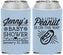 Custom Baby Shower Neoprene Can Coolers - Peanut On The Way | 90025