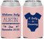Custom Baby Shower Neoprene Can Coolers - Baby Is Brewing | 90050