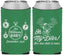 Custom Baby Shower Neoprene Can Coolers - Oh My Deer Christmas | 90051
