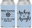 Custom Baby Shower Neoprene Can Coolers - Nautical Anchors Aweigh | 90054