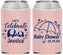 Custom Baby Shower Neoprene Can Coolers - Elephant Lets Celebrate | 90058