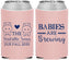 Custom Baby Shower Neoprene Can Coolers - Twins Baby Hippos | 90069