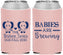 Custom Baby Shower Neoprene Can Coolers - Twins Baby Elephant | 90071