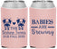 Custom Baby Shower Neoprene Can Coolers - Twins Baby Cows | 90072