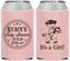 Custom Baby Shower Neoprene Can Coolers - Horse It’s A Girl | 90077