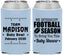 Custom Baby Shower Neoprene Can Coolers - Football | 90091