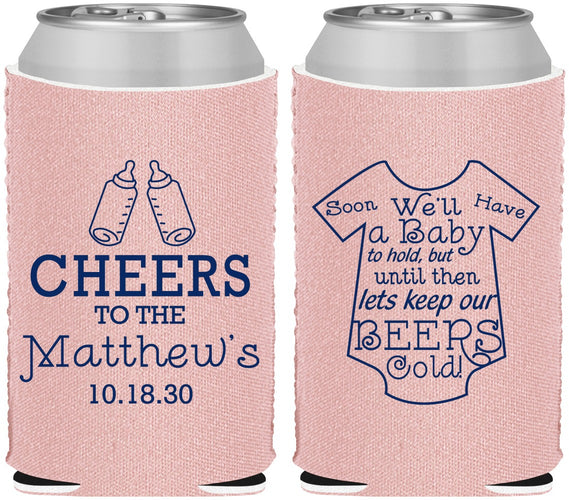 Custom Baby Shower Neoprene Can Coolers - Bottle | 90094