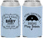 Custom Baby Shower Neoprene Can Coolers - April Showers May Babies | 90096