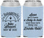 Custom Baby Shower Neoprene Can Coolers - April Showers May Babies | 90098