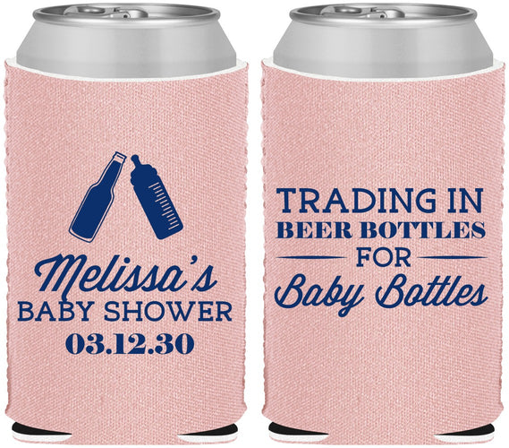 Custom Baby Shower Neoprene Can Coolers - Bottles | 90115
