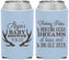 Custom Baby Shower Neoprene Can Coolers - Bass Deer | 90120