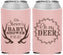 Custom Baby Shower Neoprene Can Coolers - Oh My Deer Christmas | 90121