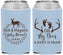 Custom Baby Shower Neoprene Can Coolers - Oh My Deer | 90123