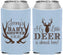Custom Baby Shower Neoprene Can Coolers - My Little Deer | 90124