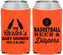 Custom Baby Shower Neoprene Can Coolers - Basketball Beer Diapers | 90133