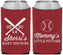 Custom Baby Shower Neoprene Can Coolers - Baseball Little Pitcher | 90137