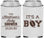 Custom Baby Shower Neoprene Can Coolers - Football | 90142
