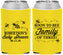 Custom Baby Shower Neoprene Can Coolers - Bee Family | 90155