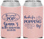 Custom Baby Shower Neoprene Can Coolers - Popping By | 90158