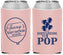 Custom Baby Shower Neoprene Can Coolers - Shes Going To Pop | 90160