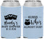 Custom Baby Shower Neoprene Can Coolers - Owl Whos Almost Due | 90170