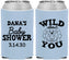 Custom Baby Shower Neoprene Can Coolers - Lion Wild About You | 90186