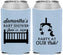 Custom Baby Shower Neoprene Can Coolers - Party At Our Crib | 90187
