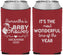 Custom Baby Shower Neoprene Can Coolers - Christmas | 90191