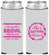 Custom Bridal Shower Neoprene Slim Can Coolers - She's Getting Married | 100003