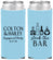 Custom Engagement Neoprene Slim Can Coolers - Stock The Bar | 10005