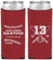 Custom Bar Mitzvah Neoprene Slim Can Coolers - 13th Birthday Baseball | 110005