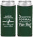 Custom Bar Mitzvah Neoprene Slim Can Coolers - 13th Birthday Golf | 110010
