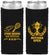 Custom Bar Mitzvah Neoprene Slim Can Coolers - 13th Birthday Tennis | 110011
