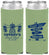Custom Bat Mitzvah Neoprene Slim Can Coolers - 12th Birthday Beach | 120005