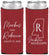 Custom Wedding Neoprene Slim Can Coolers - Mississippi | 123