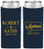 Custom Wedding Neoprene Slim Can Coolers - Montana | 125