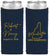 Custom Wedding Neoprene Slim Can Coolers - New Hampshire | 128