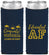 Custom Graduation Neoprene Slim Can Coolers - Class Of 2027 Educated Af | 130017