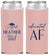 Custom Graduation Neoprene Slim Can Coolers - Class Of 2027 Educated Af | 130019