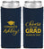 Custom Graduation Neoprene Slim Can Coolers - Class Of 2027 Cheers Grad | 130020