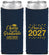 Custom Graduation Neoprene Slim Can Coolers - Class Of 2027 Cheers Graduate | 130021
