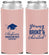 Custom Graduation Neoprene Slim Can Coolers - Class Of 2027 Young Broke | 130026
